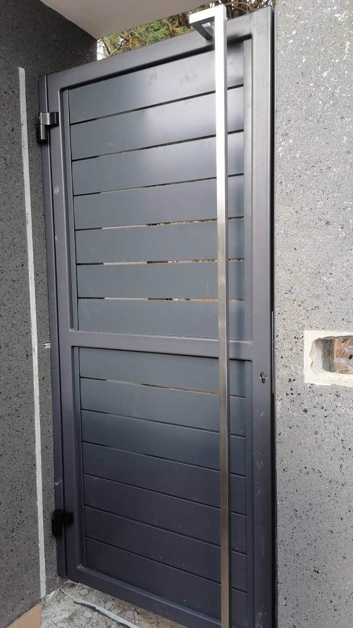 Забор-ранчо из металлопланкена 36м RAL7024 Серый Графит фото 5 в Донецке