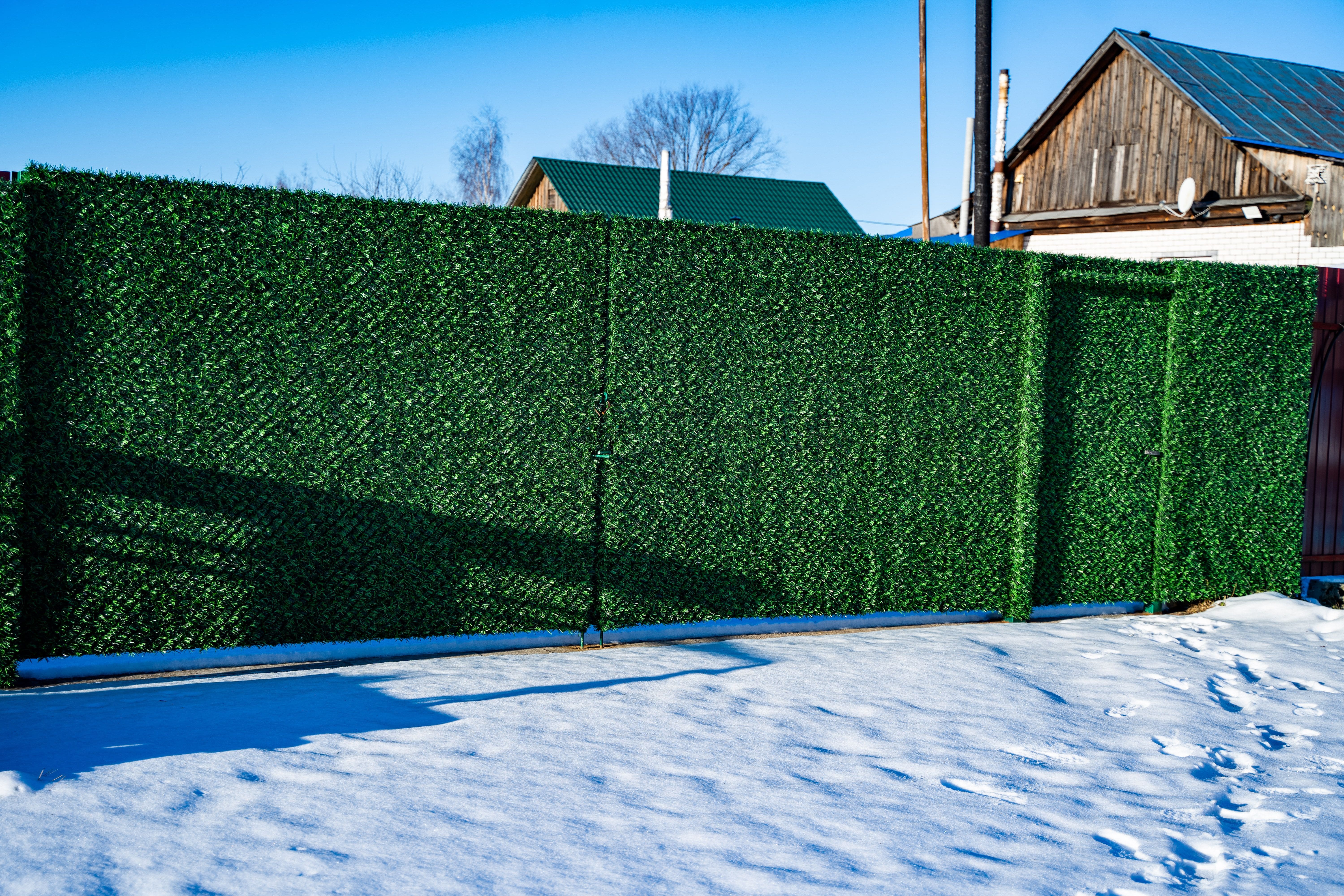 Вечнозеленый забор Grass Fence рулон 2м фото 4 в Донецке