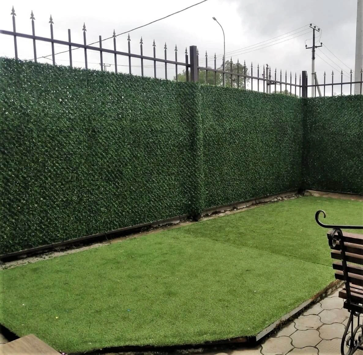 Вечнозеленый забор Grass Fence 33м фото 4 в Донецке